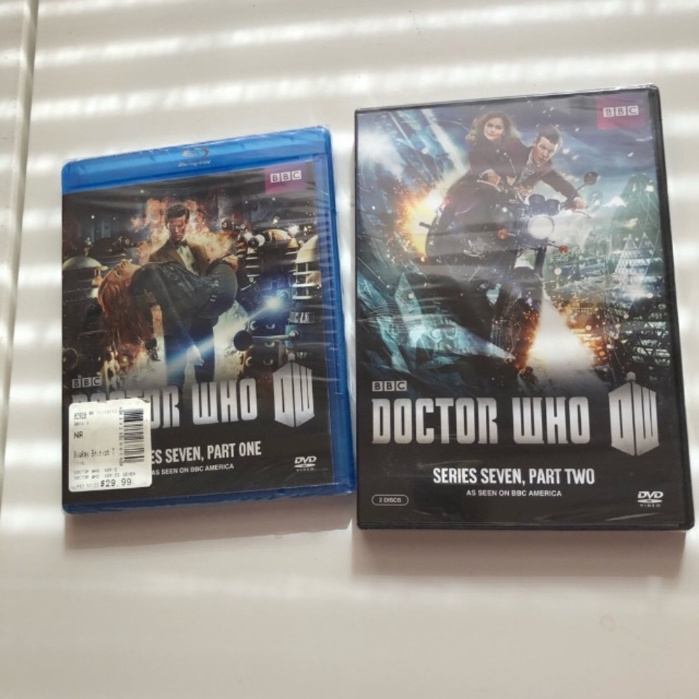 Doctor Who series dvd & blue ray series 7 part 1-2 from the BBC